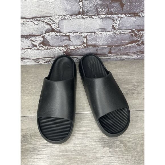Nike Calm Slides Black Rubber Sandals Men’s Sz 10M US/43EU Women 11US FD4116-001 main image 11